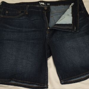 Lee Women's Dark Blue Jeans Shorts